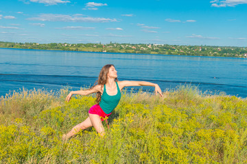 Ballerina. Dnepropetrovsk. Ukraine. 29.06.2014