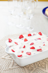 Semifreddo alle fragole