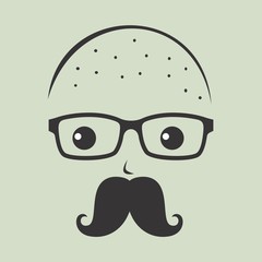 geek cartoon character