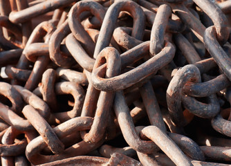 rusty chain