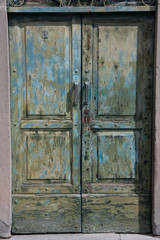 old green door