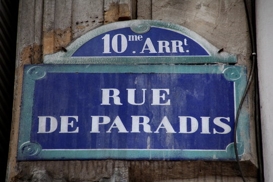 Rue de Paradis, Paris, France
