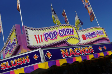 Carnival food stand