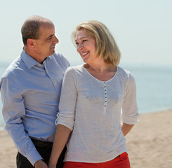 Fototapeta premium Happy mature couple together