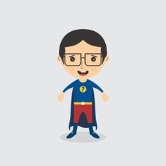superhero cartoon character