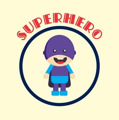 superhero cartoon character