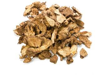 Cumin Seeds on white background