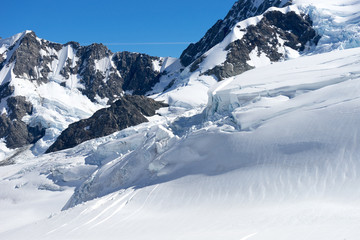 Snowy mountains