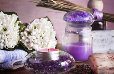 Obraz na płótnie Canvas spring aromatherapy