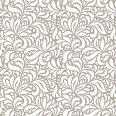 Obraz premium Black abstract seamless pattern