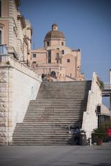 Sardinia.Cagliari High City