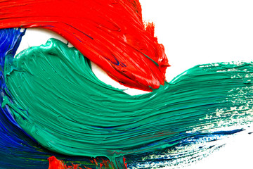 Abstract acrylic painted background