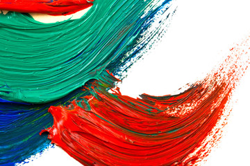 Abstract acrylic painted background