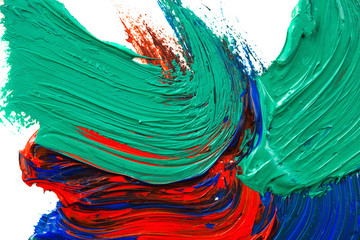 Abstract acrylic painted background