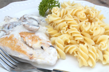 escalope à la normande