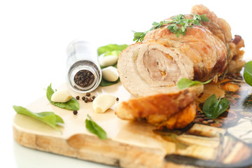 baked meat
