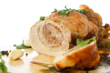 baked meat