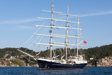 Fototapeta na wymiar Tall Ship Races Bergen
