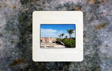 Vacation on slide film