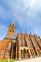 Fototapeta premium Sankt Petri Kirche in Hamburg