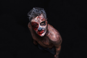 scary zombie