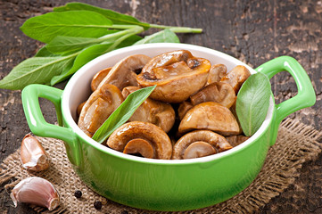 Sauteed mushrooms