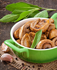 Sauteed mushrooms