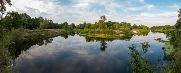 Panorama of the river