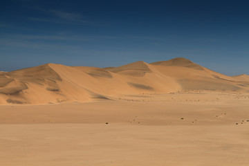 Fototapeta na wymiar Namib sand desert near Swakopmund
