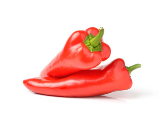 Sweet pepper isolated on a white background