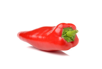 Sweet pepper isolated on a white background