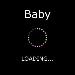 LOADING Illustration - Baby