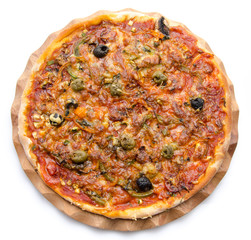 Tasty home made pizza