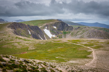 Walking path at Cairngorms, Scotland