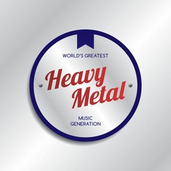 music label sticker