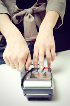 Credit Card Terminal Machine