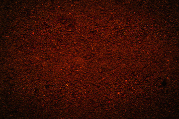 Fototapeta na wymiar Hot fresh asphalt red background