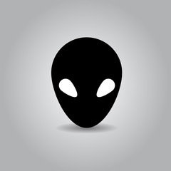 alien vector icon