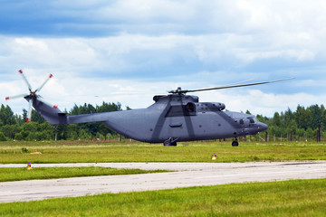 Military transport helicopter