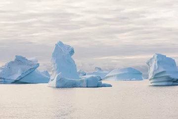 Foto op Canvas Beautiful icebergs © Arrlfx