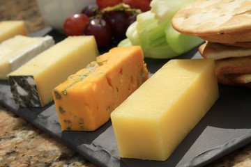 cheese selection platter