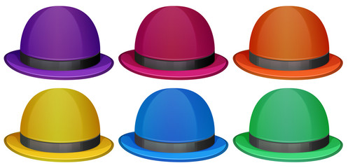 Colourful hats
