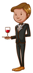 A waiter