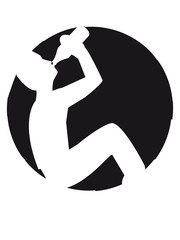Saufen Trinken Kreis Logo