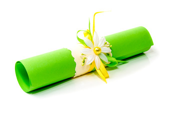 Obraz premium Gift bundle of congratulations. Photo for microstock
