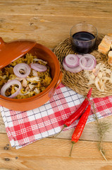 Traditional cod casserole