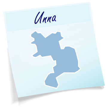 Unna als Notizzettel