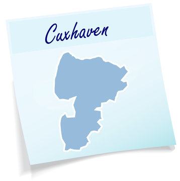 Cuxhaven als Notizzettel
