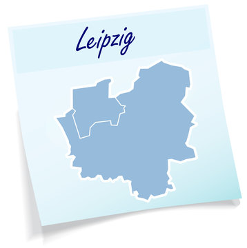 Leipzig als Notizzettel