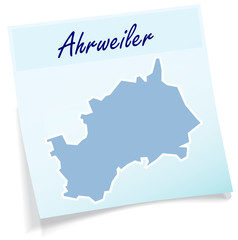 Ahrweiler als Notizzettel